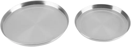 Vista 5 de Cubiertas para estufa, juego de 4 piezas, cubierta superior de estufa, de acero inoxidable, cubierta protectora de cocina, cubiertas redondas