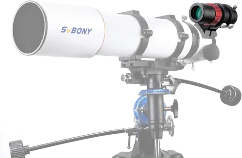 Vista 8 de SVBONY SV165 Mini alcance guía 1.181 in F4 buscador y guía alcance para SV305C Pro, compatible con telescopio de astronomía y cámaras de guía