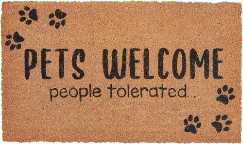 Vista 12 de Park Designs Regresa con el felpudo de café de 1 pies 6 pulgadas x 2 pies 6 pulgadas Fiber Fun Caffeinated Quote Design Durable Long-Term Use