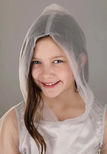Vista 3 de Disfraz de Fantasma Gossamer para Niñas Pequeñas Multicolor