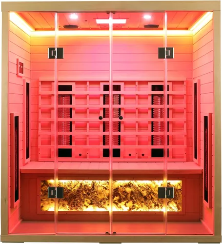 Vista 13 de Respaldo universal para sauna en forma de S (madera de cicuta canadiense premium)