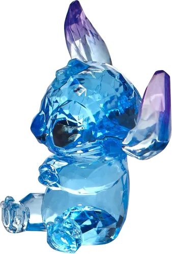 Vista 3 de Enesco Facets Disney Lilo and Stitch Figurina, 3.5 Pulgadas, Azul