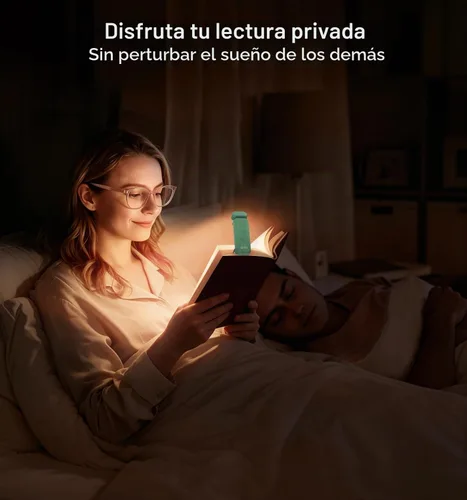 Vista 8 de Luz de lectura Gritin, luz recargable para leer en la cama