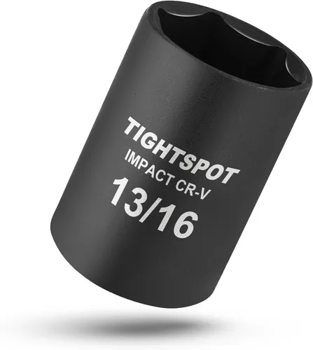 Vista 82 de TIGHTSPOT - Zócalo poco profundo de 1/2" Dr 1 1/2 pulgadas, antirredondo, 6 puntos, acero CRMO