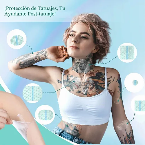 Vista 3 de Geiserailie - 150 vendajes adhesivos transparentes impermeables