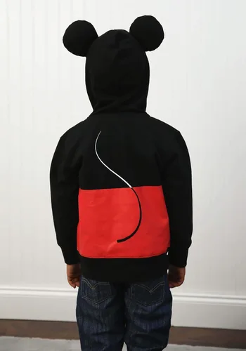 Vista 3 de Disney Sudadera con capucha Mickey Mouse para niños pequeños