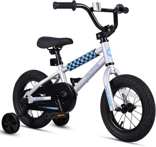 Vista 38 de vollsch BMX Style 12, 14, 16 pulgadas, ruedas de entrenamiento para niños, bicicleta de 20 pulgadas con soporte para niños y niñas de 2 a 14 años