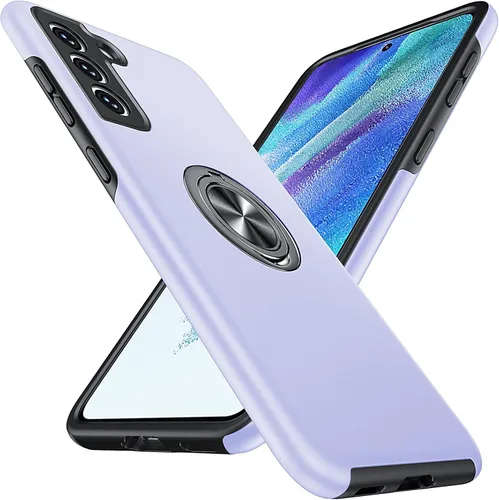Vista 17 de Anqrp Funda para Samsung Galaxy A53 con soporte de anillo, color negro