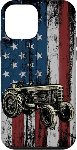 Vista 16 de Patriotic Tractor American Flag Tractor Farm Gift Farmer Case for iPhone 17