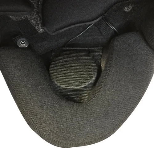 Vista 5 de Demon Phantom Casco con audio Brainteaser y pasamontañas gratis (negro, mediano)