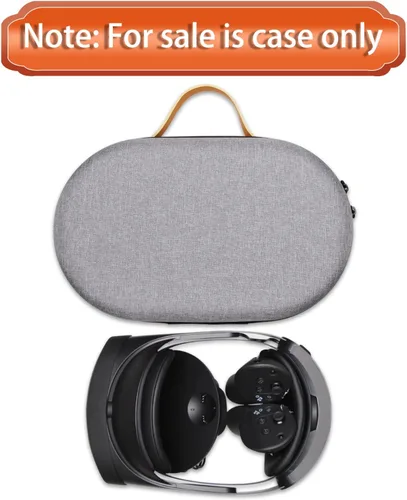 Vista 8 de LTGEM - Funda de transporte compatible con MetaOculus Quest Pro y controladores, base de carga, cables u otros accesorios para viajes
