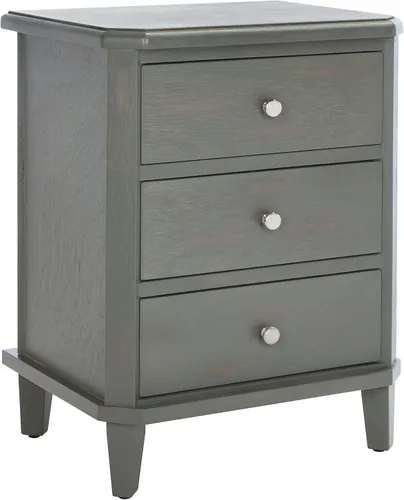 Vista 11 de Safavieh American Homes Collection Joe - Mesa auxiliar, color gris francés Gris cenizo