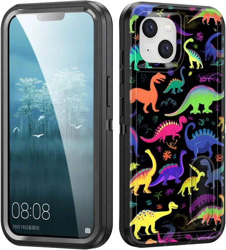 Vista 140 de Funda para iPhone Air con soporte integrado, a prueba de golpes, polvo y caídas, 3 capas, grado militar, funda protectora para iPhone Air de 6.5