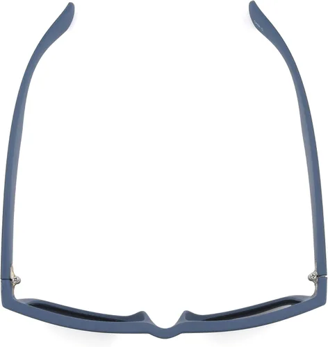Vista 4 de Foster Grant Jace - Lentes de sol polarizados para hombre color negro mate y azul marino 2126in de EE UU Negro mate y azul marino