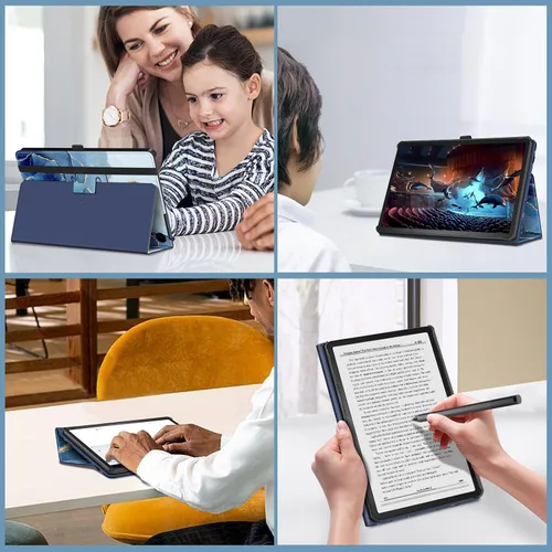 Vista 6 de Fintie Funda tipo libro para Amazon Fire Max 11 (13ª generación, versión 2023) – Funda plegable de piel vegana de primera calidad para tablet Fire