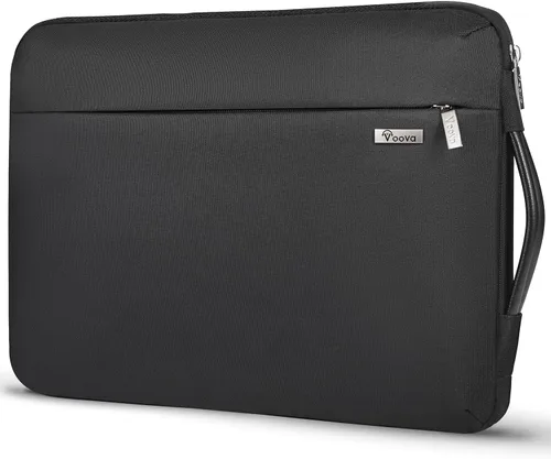 Vista 8 de Voova Funda para laptop de 13 pulgadas con asa, protección de 360°, impermeable, delgada, compatible con MacBook Air 13 M1/M2/M3/M4 2020-2024