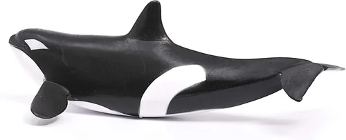 Vista 7 de schleich Wild Life - Juguete de ballena asesina – Figura realista de orca de 8 pulgadas – Figura de animal de vida silvestre del océano para jugar