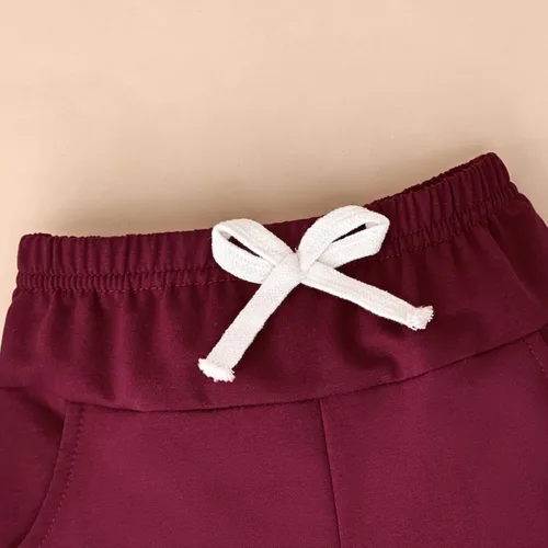 Vista 33 de Ropa de otoño e invierno para bebé, trajes de niño pequeño, sudadera de manga larga, sudadera de retazos y pantalones, 2 piezas, 12 meses a 5 años