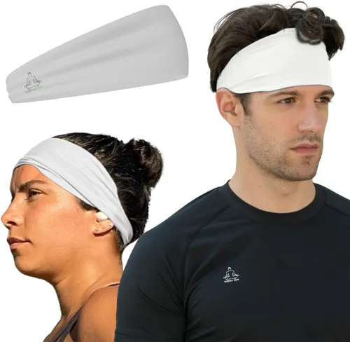 Vista 26 de Bandas de sudor Temple Tape - Diademas de entrenamiento para mujeres y hombres - Bandas de sudor para hombres - Bandas de sudor para deportes