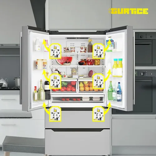 Vista 4 de Luz LED WR55X11132 WR55X25754 mejorada para refrigerador GE reemplazar WR55X30602 WR55X26486 PS4704284 3033142 EAP12172918 AP6261806