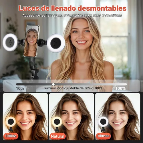 Vista 3 de Trípode auto de seguimiento facial 360Rotation, trípode