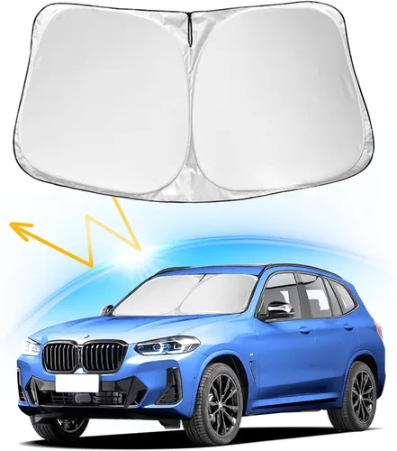 Vista 32 de Parasol para parabrisas Acura MDX 2001-2013, protector de parabrisas 300T, bloquea los rayos UV, ajuste personalizado, MDX para parabrisas