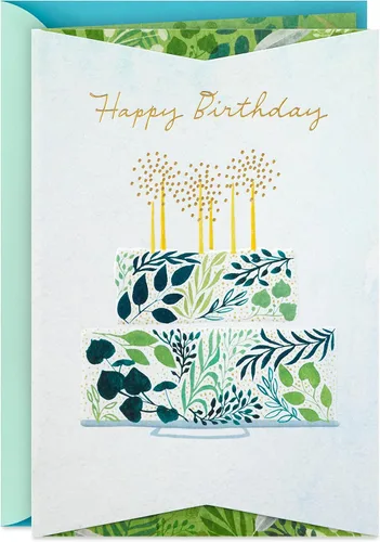 Vista 8 de Tarjeta de cumpleaños Hallmark Signature para ella (Orquídea)