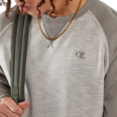 Vista 4 de Champion Men's Crewneck, Powerblend Fleece Sweatshirt, Crewneck Sweatshirts (Reg. Or Big & Tall)