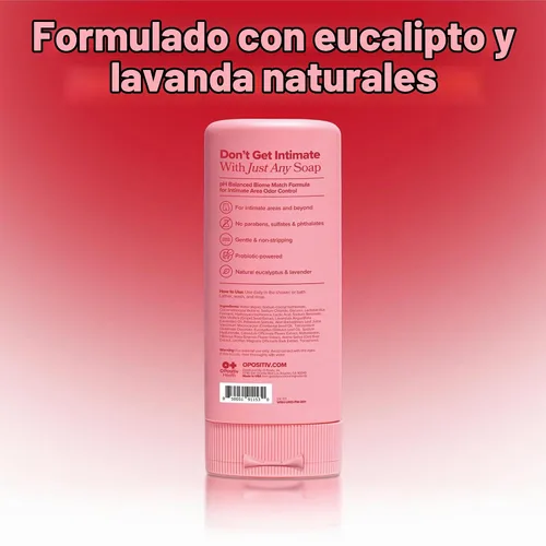 Vista 8 de O Positiv URO Lavado con pH Equilibrado y Probiótico – Control de Olores, Equilibrio de pH, Soporte para Sequedad e Irritación en Áreas Íntimas