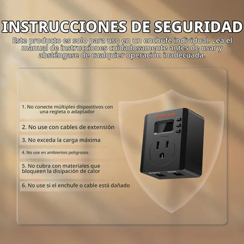 Vista 8 de Spider Farmer S Station GGS Pro Outlet 1 AC Enchufe de controles basado en la aplicación