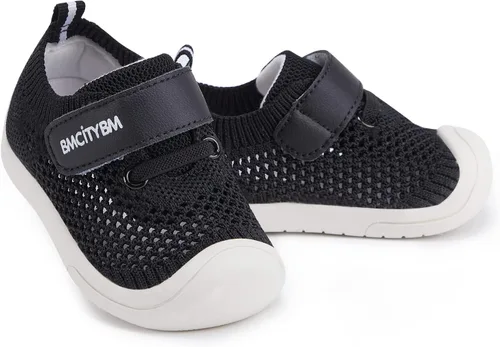 Vista 2 de BMCiTYBM Zapatos para caminar de malla transpirable para bebés, niños y niñas, ligeros, antideslizantes, para primeros pasos, 6, 9, 12, 18, 24 meses