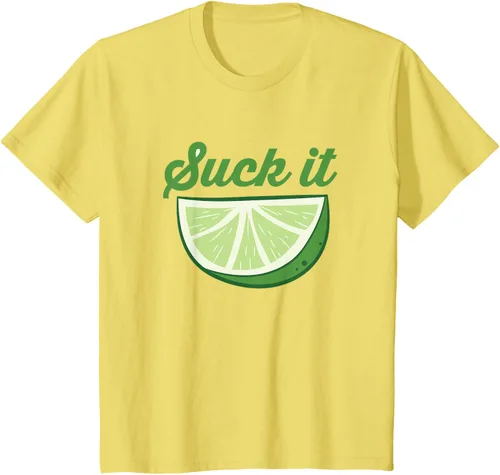 Vista 48 de Funny Lime Suck It Cinco De Mayo Citrus Sour Lime Camiseta, Blanco, S
