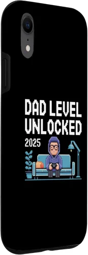 Vista 3 de iPhone XR Dad Level Unlocked 2025 First Time Soon To Be Gamer Daddy Case