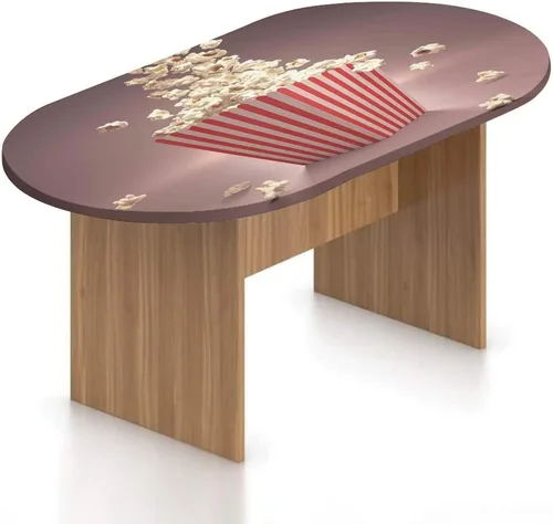Vista 13 de XISUNYA Mantel ovalado ajustable para patio, moderno mantel de poliéster elástico con estampado de alas de talento de rock, se adapta a mesas