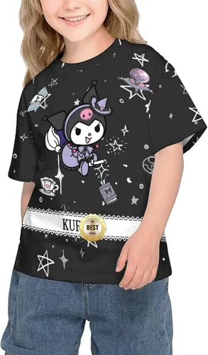 Vista 2 de Camisa personalizada Kawaii juvenil, camiseta de cosplay para niñas, camiseta clásica deportiva al aire libre, regalos creativos para fanáticos