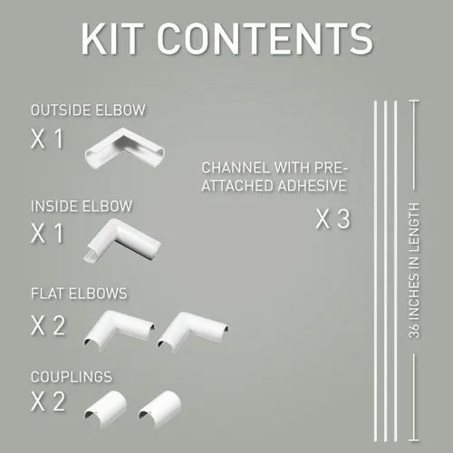 Vista 6 de CORD&CABLE ORGANIZER KIT