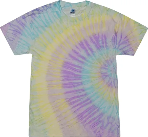 Vista 24 de Colortone Camisetas Tie Dye para Hombre y Mujer - Camisetas de manga corta unisex Tie-Dye para adultos Acadia