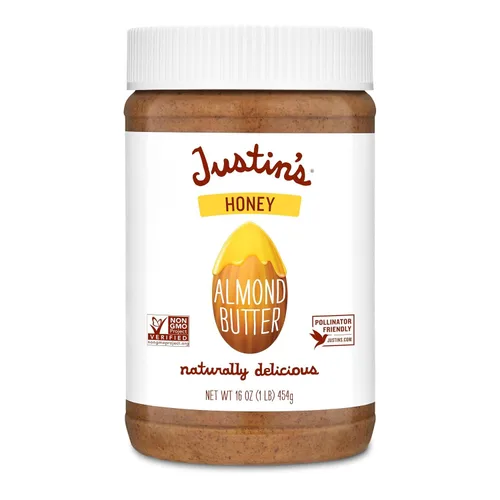 Vista 9 de Justin's, Tarro clásico de mantequilla de almendras, 16 onzas