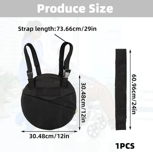 Vista 2 de Foley - Fundas para bolsa de catéter de 67.6 fl oz, funda para bolsa de catéter Foley para silla de ruedas, soporte para bolsa de catéter Foley