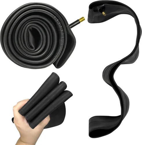 Vista 4 de 2 Pcs 20' 26' 20X4.0/4.5/3.5 26X4.0/4.5/3.5 Fat Bike Tube with AV Schrader Valve 2 Tire Levers 20x3.5 20x4.0 20x4.5 26x4.0 26x4.5 EBike Electric