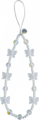 Vista 22 de Drawwind Correa con cuentas para teléfono con pulsera universal, cordón para teléfono celular lindo, pulsera de muñeca con cuentas, cadena de hilo
