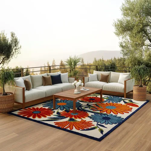 Vista 14 de Nourison Home Aloha - Alfombra beige de 2 pies 3 pulgadas x 12 pies, fácil de limpiar, no se desprende, para dormitorio, sala de estar, comedor