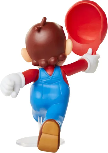 Vista 4 de Super Mario Figura de acción de 2.5 pulgadas, sombrero de inclinación de Mario juguete coleccionable