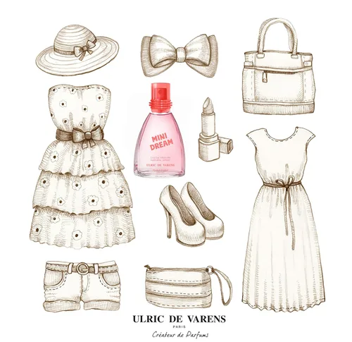 Vista 3 de Ulric De Varens Mini Dream By Ulric de Varens Eau De Parfum Spray 0.84 Oz