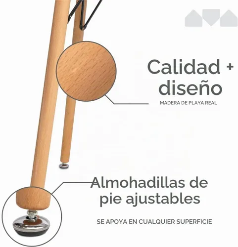 Vista 3 de Milliard Mesa de comedor de cocina de mediados de siglo - 47 x 27.5 pulgadas (blanco)