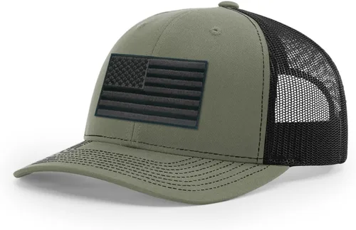Vista 54 de Joe's USA Richardson 112 - Gorras de camionero con parche gráfico personalizado - Gorras estructuradas de cinco y seis paneles Richardson Premium