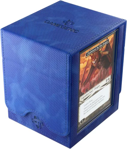 Vista 2 de Gamegenic Squire Plus 100+ XL Caja de Mazo Convertible - ¡Contiene 100 Cartas con Doble Funda! Estuche Premium para Cartas Commander, Estuche