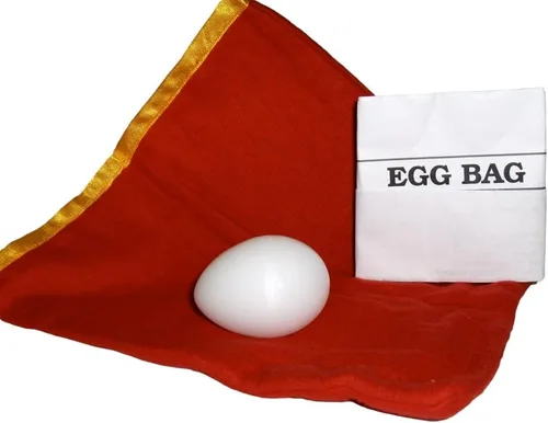 Vista 4 de MilesMagic Truco de la bolsa de huevo de mago Truco de fuga de huevos Apareciendo la bolsa de huevos que desaparecen Cerrar las rutinas