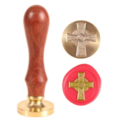 Vista 18 de Sello de cera Ankh Cross Religious Jesus Ankh - Sellos de cera de latón macizo, 0.984 in, Crux ansata para tu decoración de pared de altar, regalo