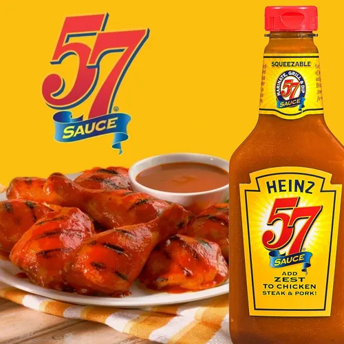 Vista 6 de Heinz 57 Salsa original (botella de 20 onzas)